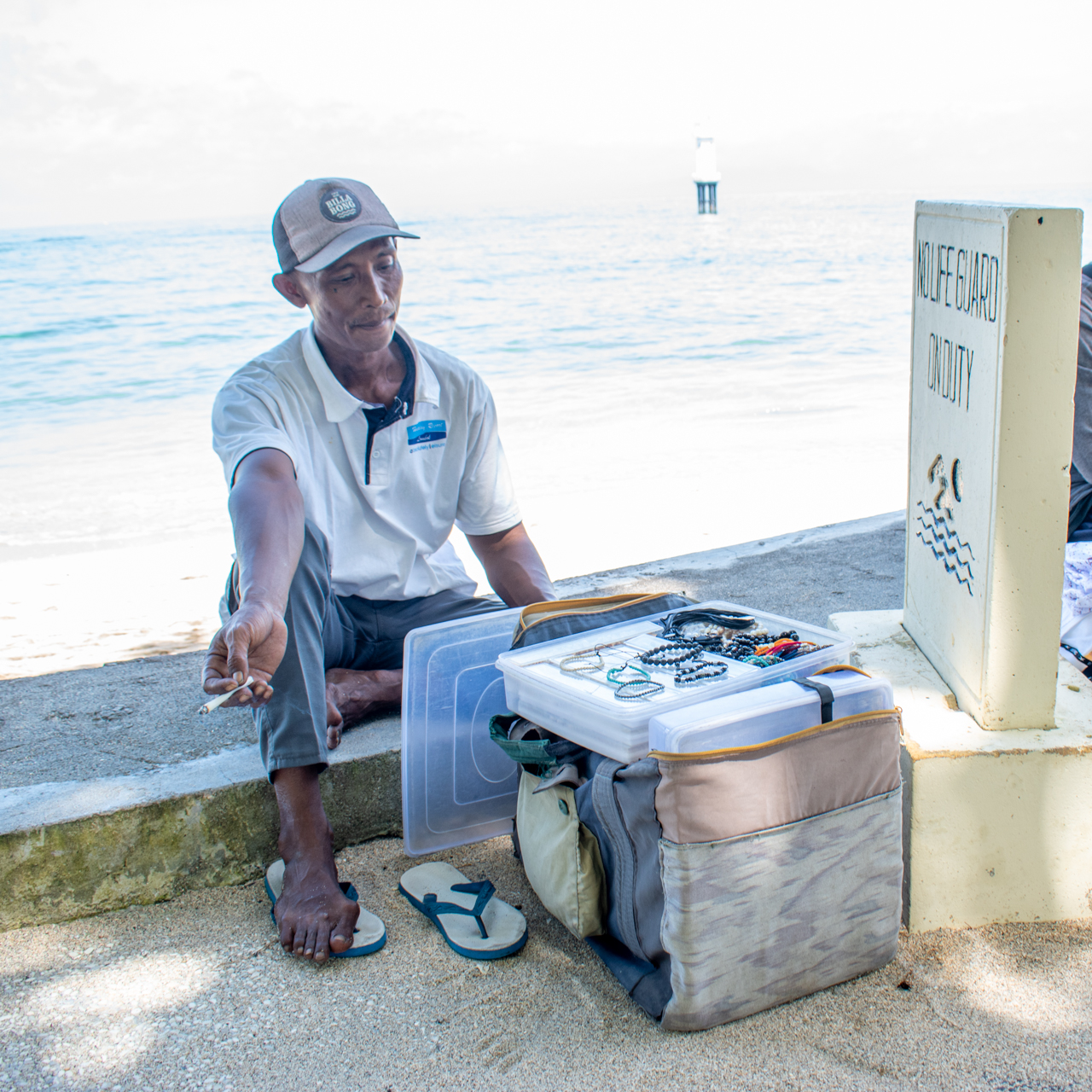 hawker in bali